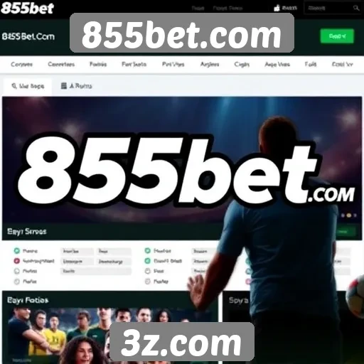 Análise da experiência do usuário no 855bet.com